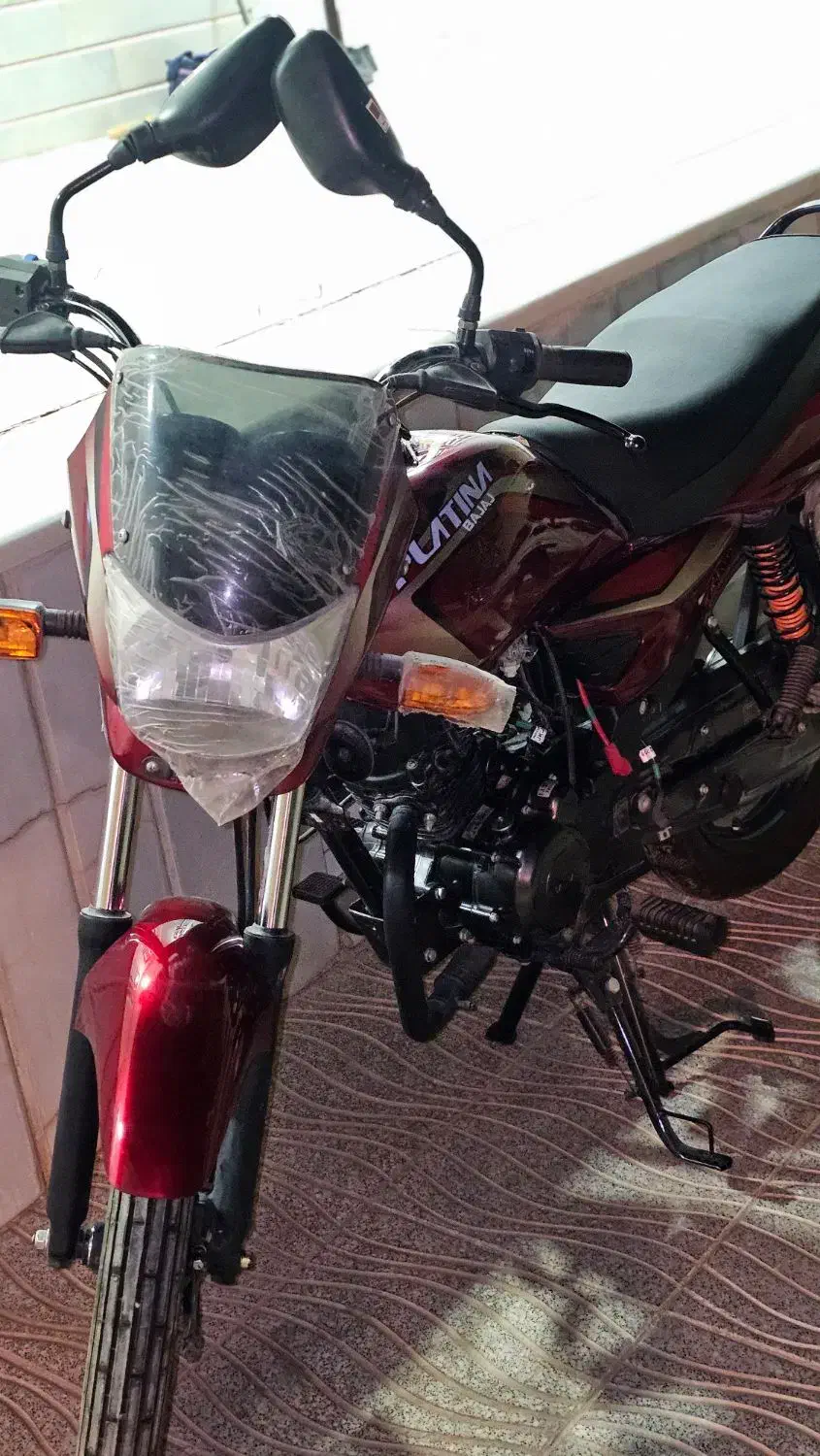 باجاج پلاتیا خشک|موتورسیکلت|میبد, |دیوار