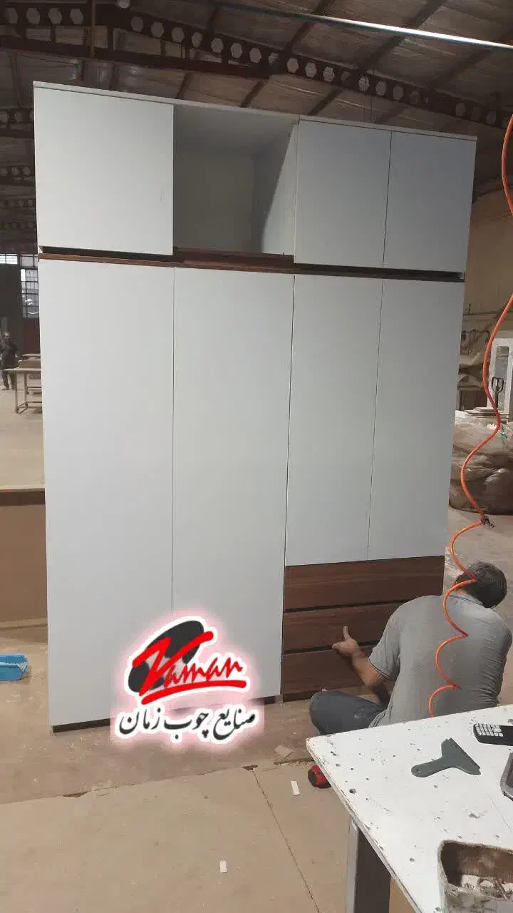 کمد دیواری کد ۱۷۶ مدل لیا|جاکفشی، کمد، دراور|پرند, فاز ۳|دیوار