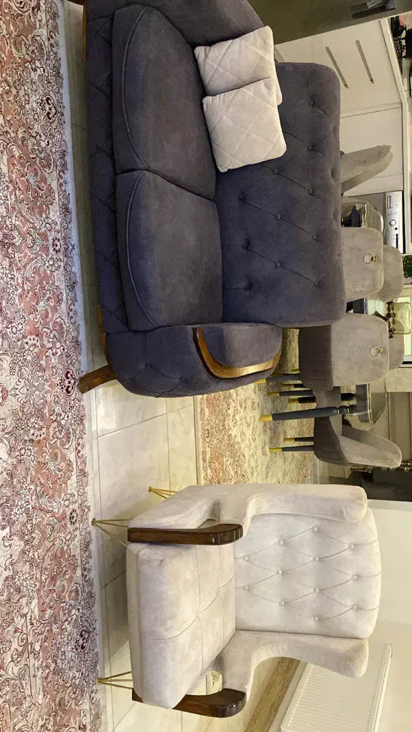 مبل ۹نفره ومیزناهارخوری۶نفره|مبلمان خانگی و میز عسلی|گنبد کاووس, |دیوار