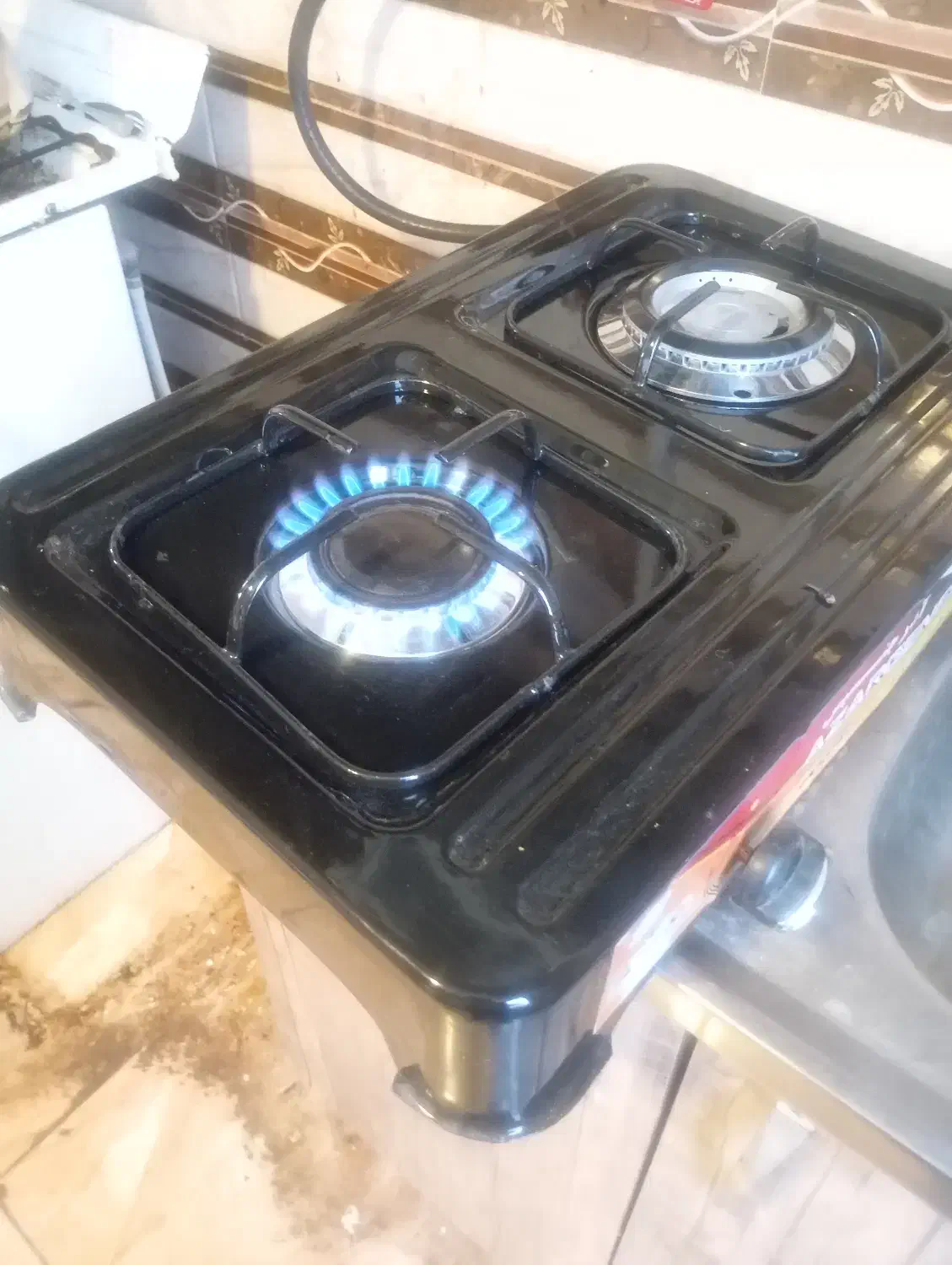 اجاق گاز رومیزی دوشعله|اجاق گاز و لوازم برقی پختوپز|رزن, |دیوار