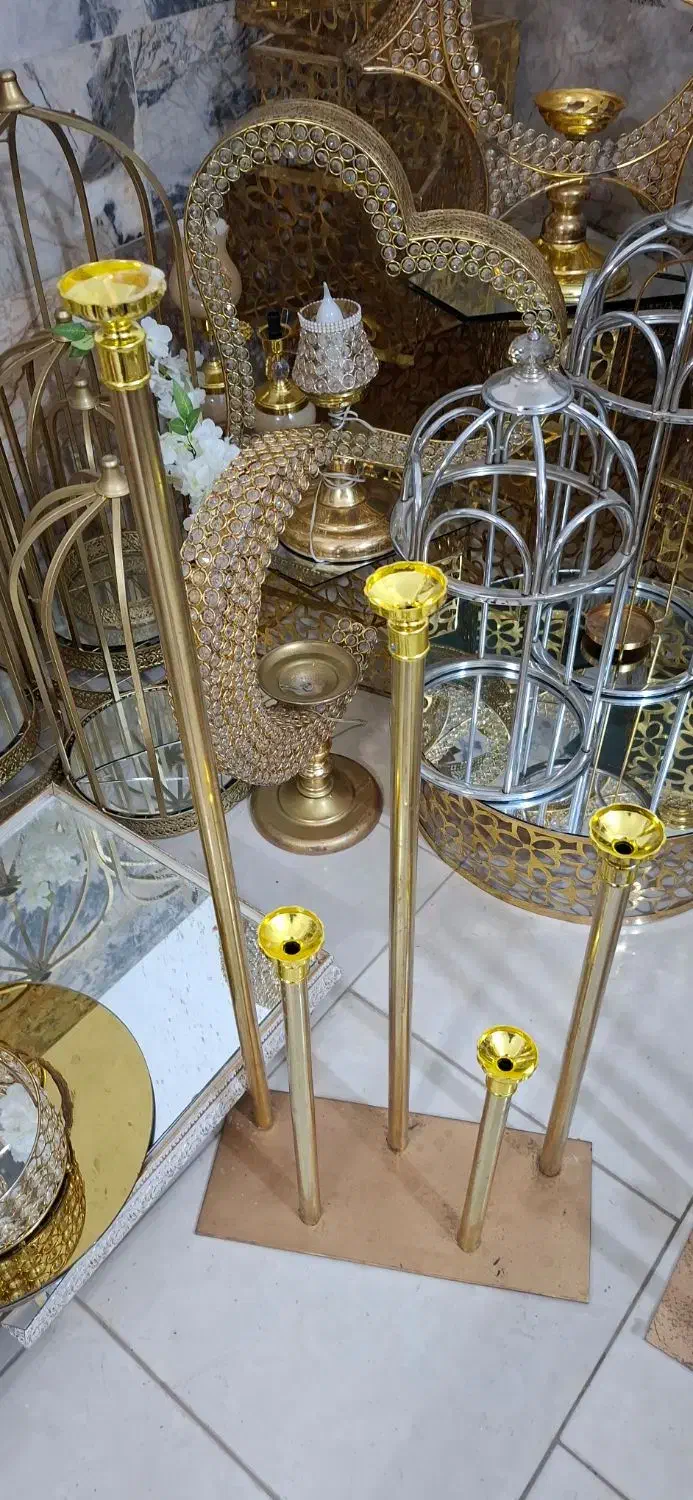 شمعدان|لوستر و چراغ آویز|مشهد, فرودگاه|دیوار