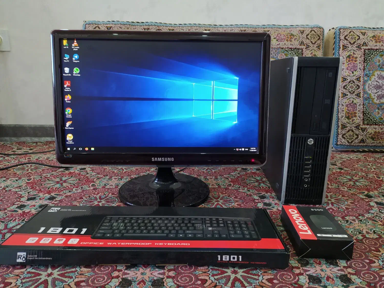 سیستم کامپیوتر ddr3 رم 8 هارد 500 مانیتور 20 LED|رایانه رومیزی|کرج, شهرک صدف|دیوار