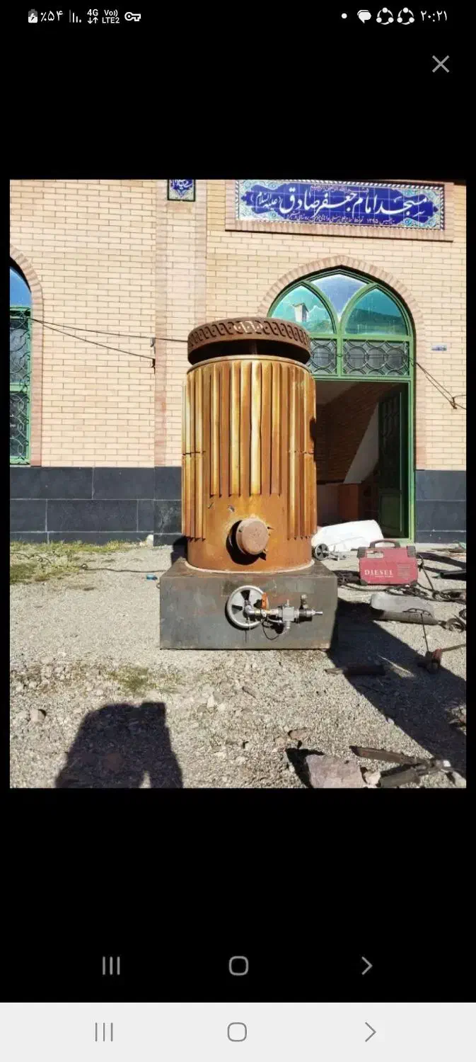 بخاری نفتی تبدیل به گازی|بخاری، هیتر، شومینه|قزوین, |دیوار