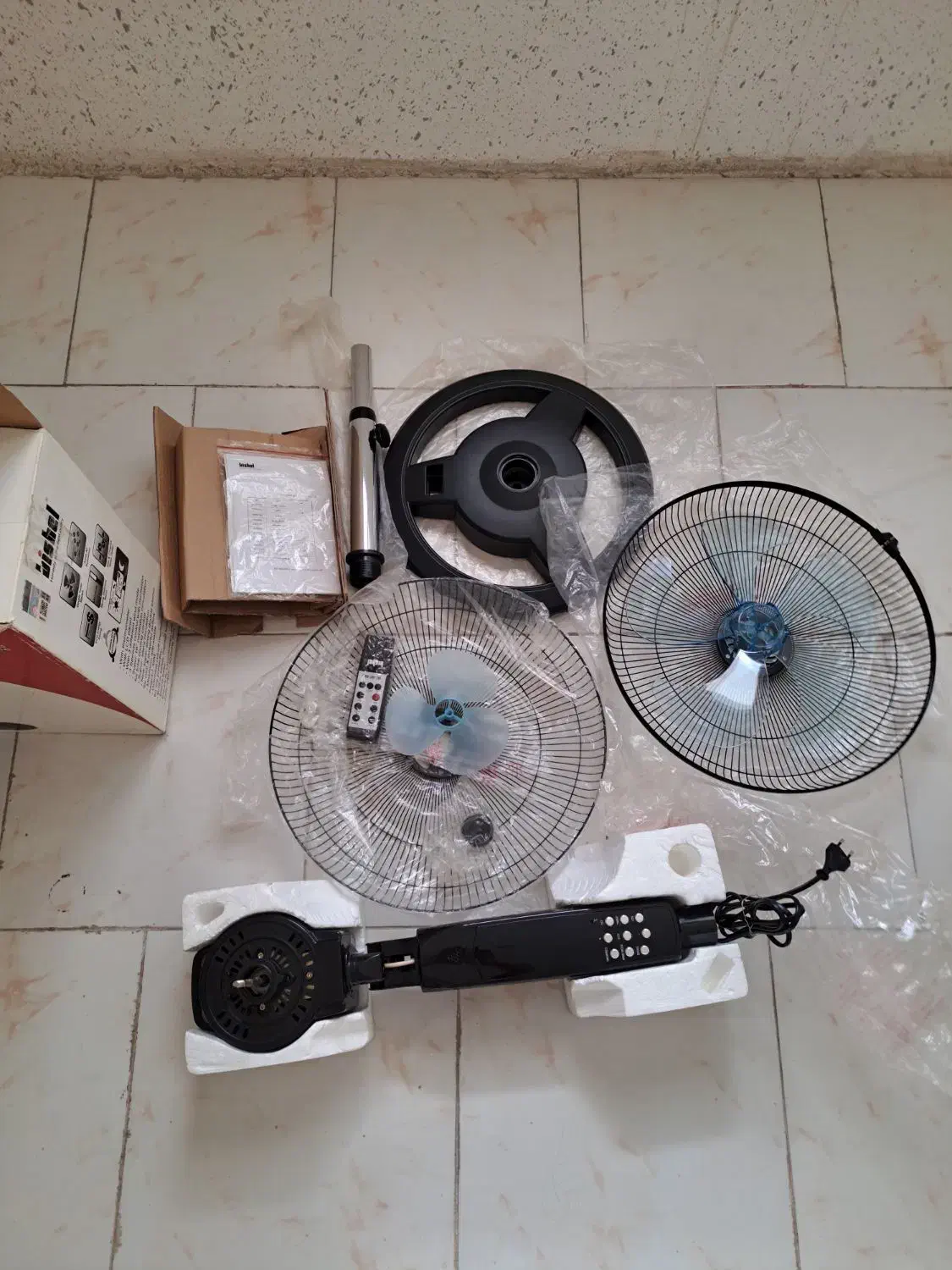 پنکه بیشتر bishel|پنکه و تصفیه‌کنندهٔ هوا|پرند, فاز ۵|دیوار