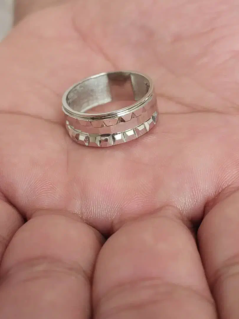 حلقه مردانه پلاتین عیار 800|جواهرات|تهران, لویزان|دیوار