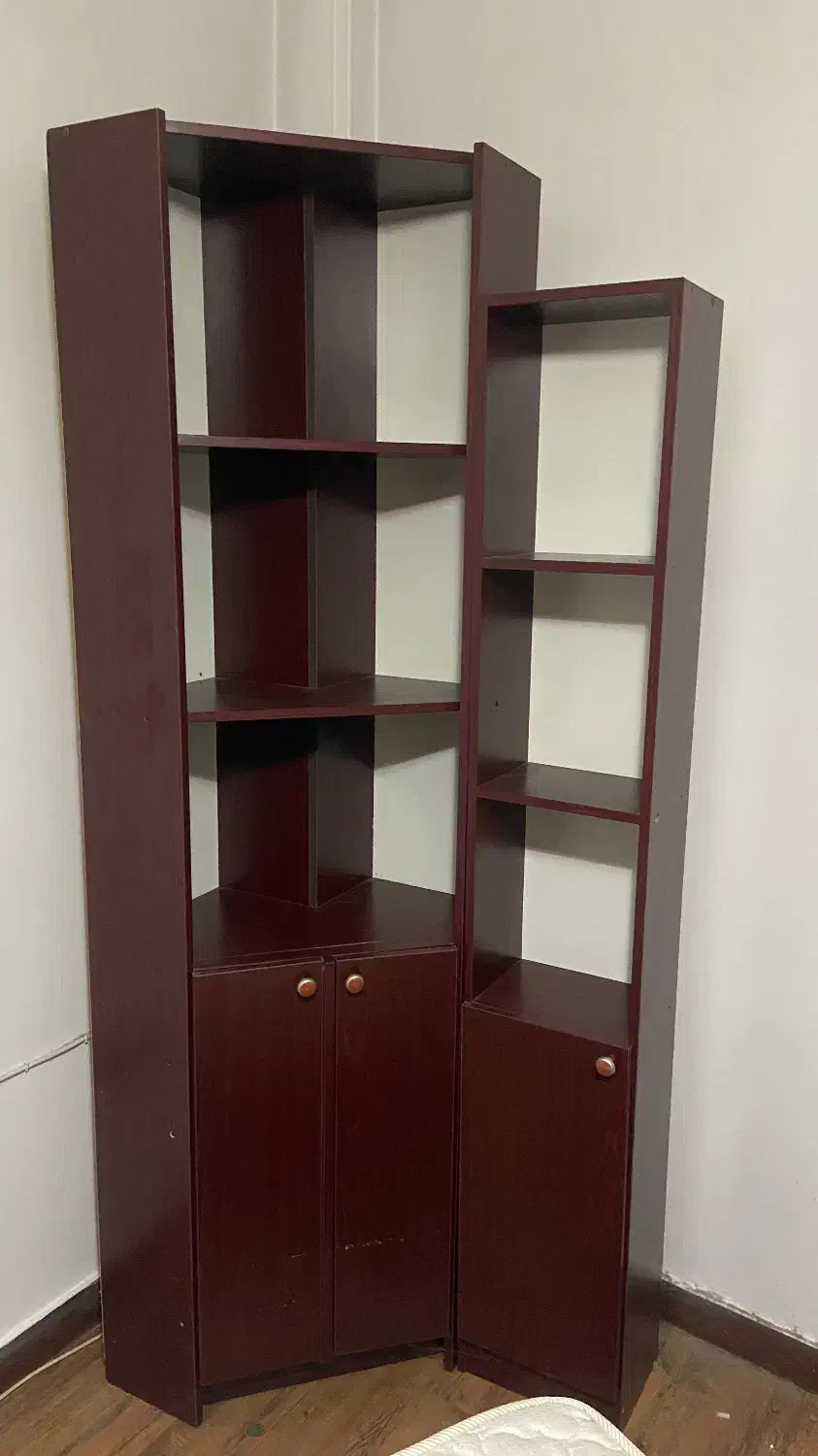 فروش فوری کتابخونه جنس ام دی اف|کتابخانه، شلف، قفسه‌های دیواری|رشت, فلسطین|دیوار