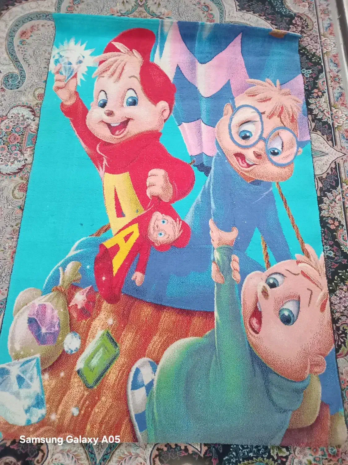 فرش اتاق کودک ۴چهار متری|فرش|کرج, حیدرآباد|دیوار