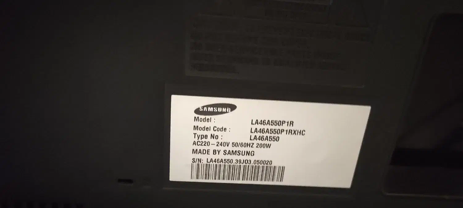 ال سی دی 46اینچ سامسونگ|تلویزیون و پروژکتور|تهران, اکباتان|دیوار