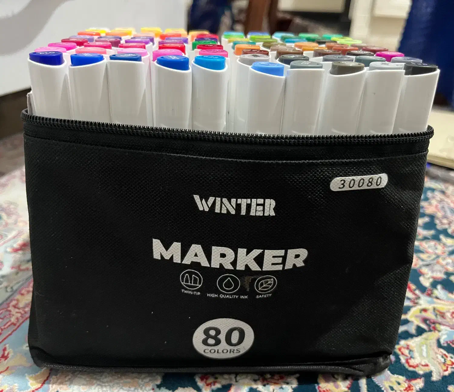 مارکر طراحی ۸۰ رنگ وینتر نو|لوازم التحریر|تهران, ورزشگاه آزادی|دیوار