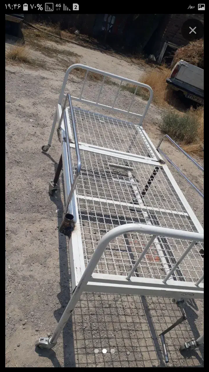 تخت بیمارستانی با تشک|تخت و سرویس خواب|ارومیه, |دیوار