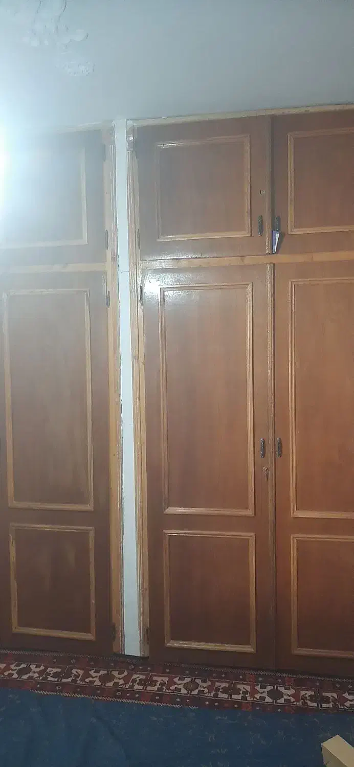 درب کمد دیواری دوعدد چوبی سهیوسالم|جاکفشی، کمد، دراور|قوچان, |دیوار