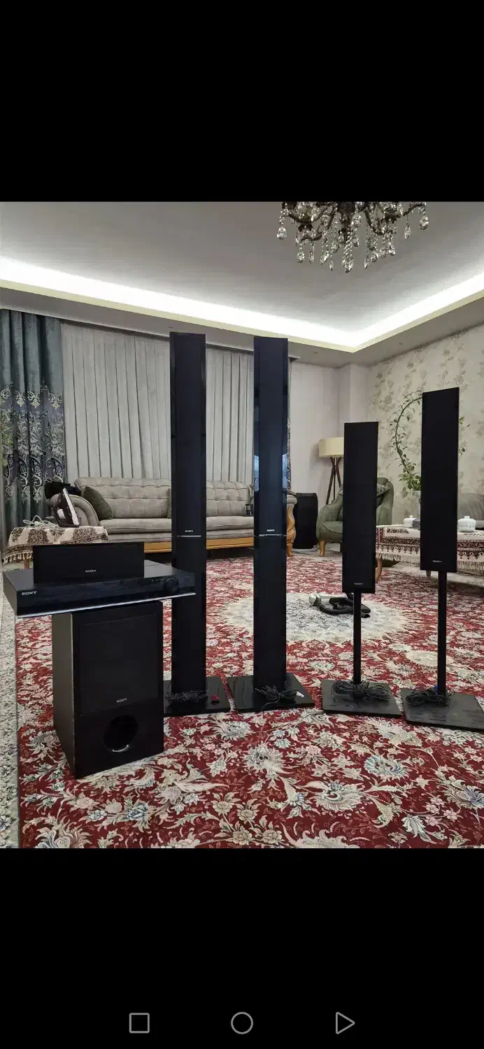 سینما خانگی 7تکه سونی نو|سیستم صوتی خانگی|شیراز, حومه شیراز|دیوار