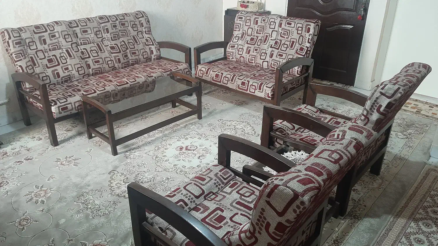 مبلمان ۷ نفره|مبلمان خانگی و میز عسلی|تهران, آذربایجان|دیوار