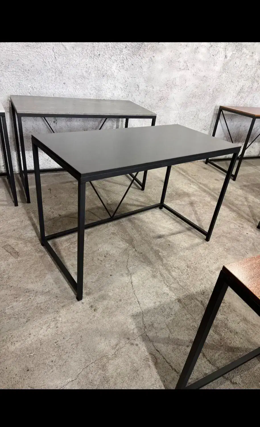 میز کار و میز تحریر پایه فلزی|میز تحریر و کامپیوتر|کیش, |دیوار