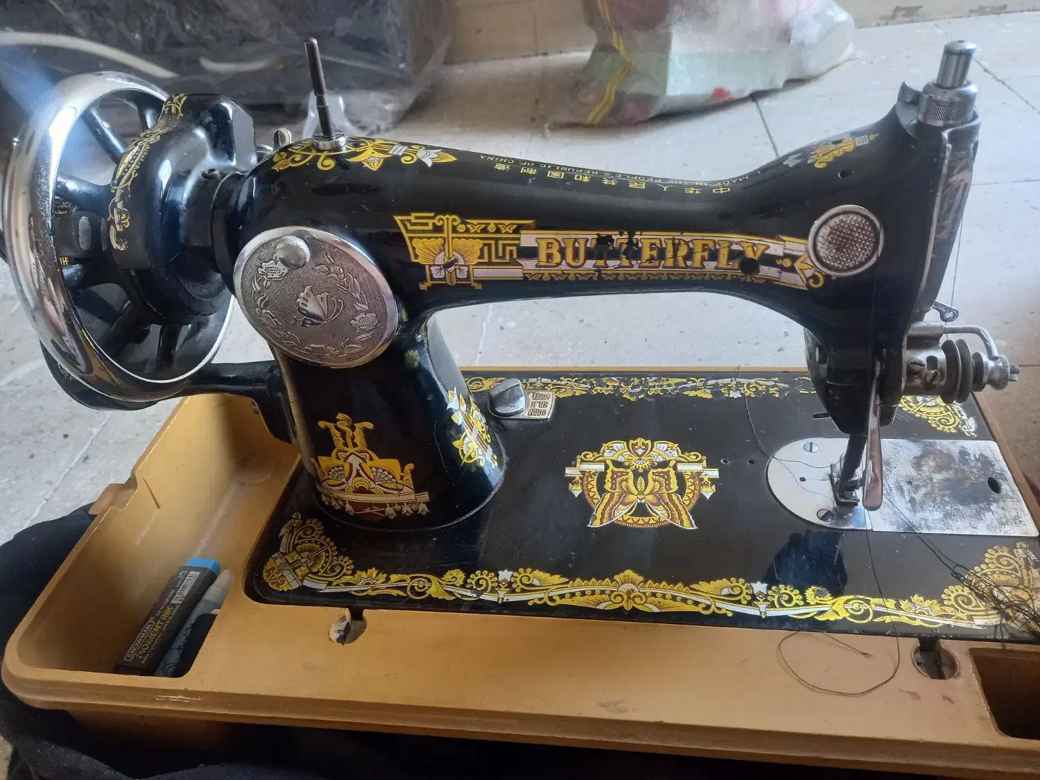 چرخ خیاطی قدیمی|چرخ خیاطی و ریسندگی|تهران, شهرک ولیعصر جنوبی|دیوار