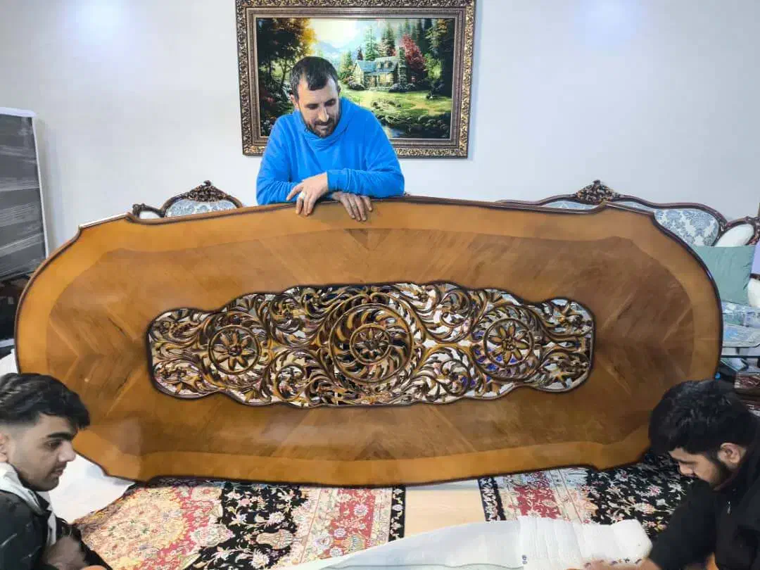 فروش میز نهارخوری ده نفره|میز و صندلی غذاخوری|رامند, |دیوار