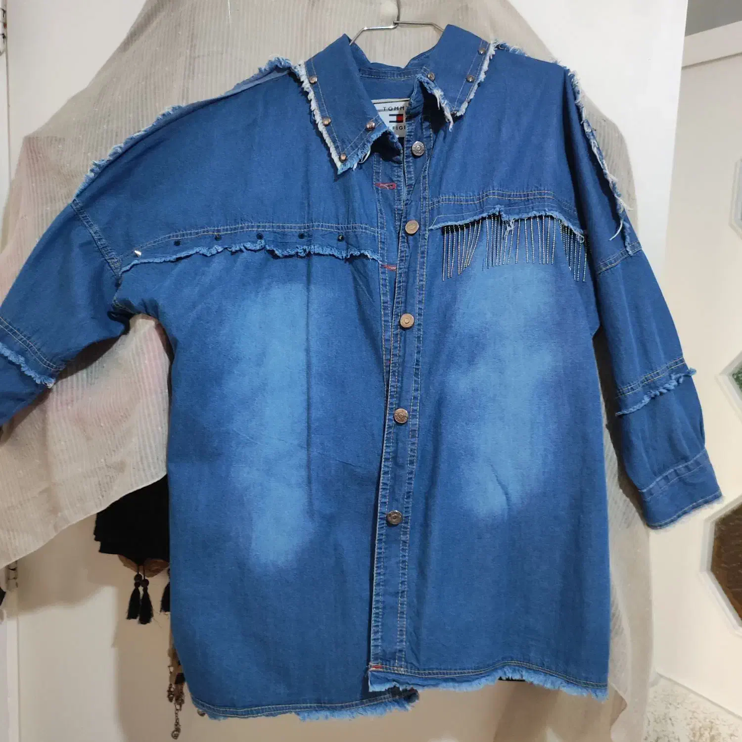 مانتو جین ترک شیک.. نو سایز ۴۶|لباس|کرج, چمران|دیوار