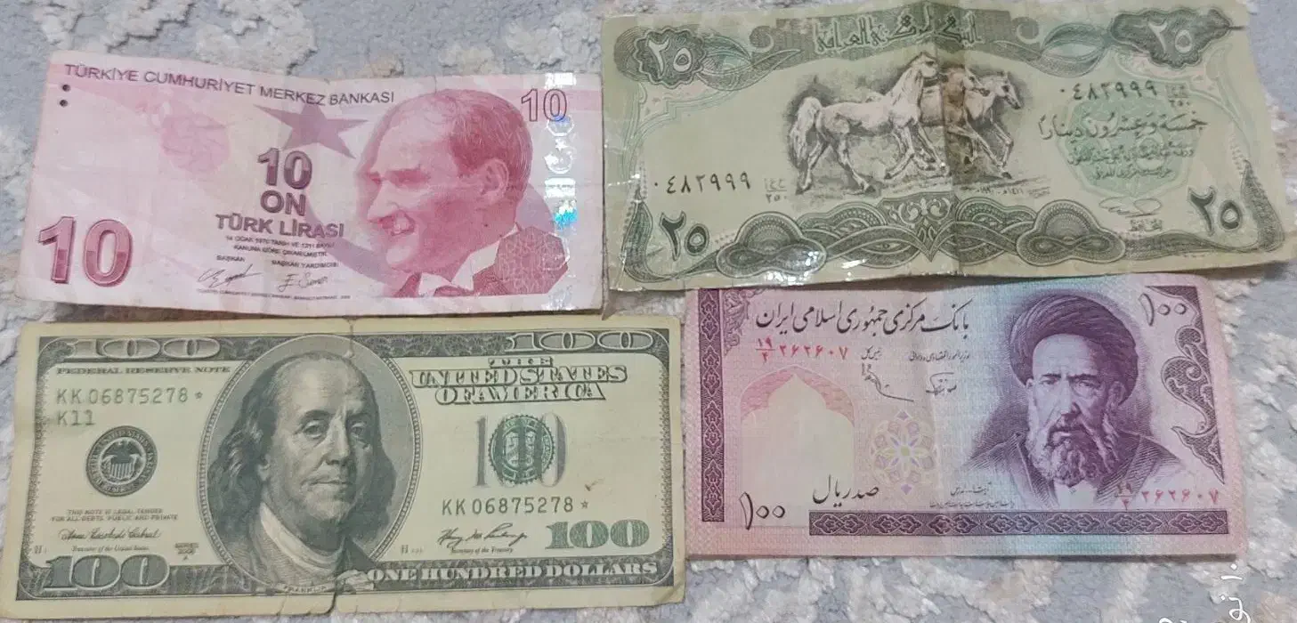 4عدد اسکناس قدیمی توافقی یکجا به فروش میرسد|کلکسیون سکه، تمبر، اسکناس|کرج, اخترآباد|دیوار