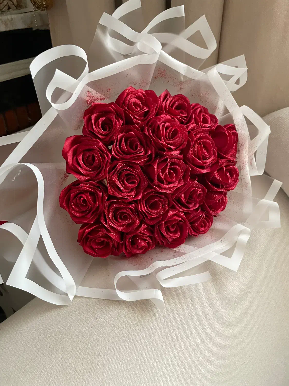 دسته گل ربانی|گل مصنوعی|هشتگرد, شهرک اداری|دیوار