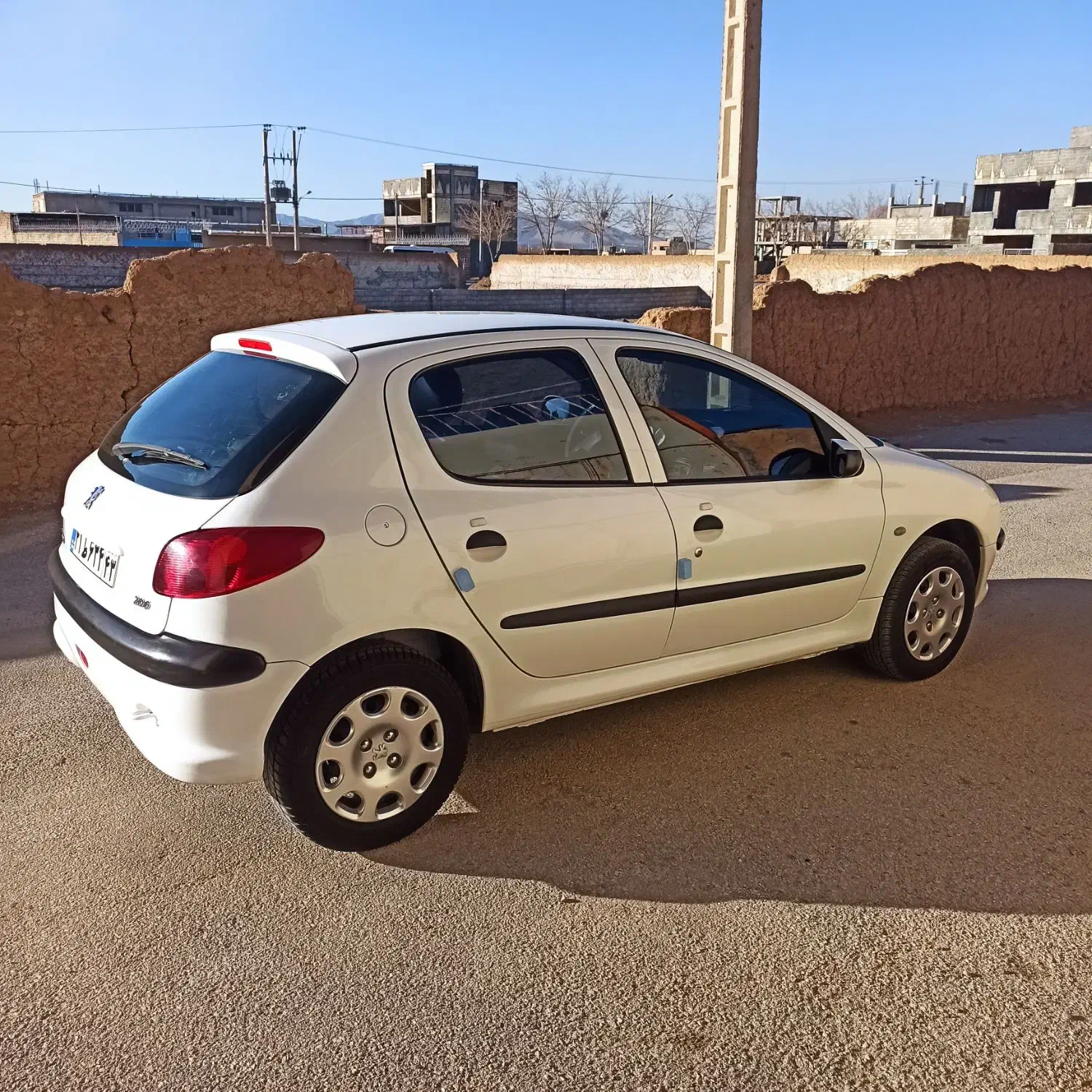 ۲۰۶ تیپ۲ مدل۹۹|خودرو سواری و وانت|ابریشم, |دیوار