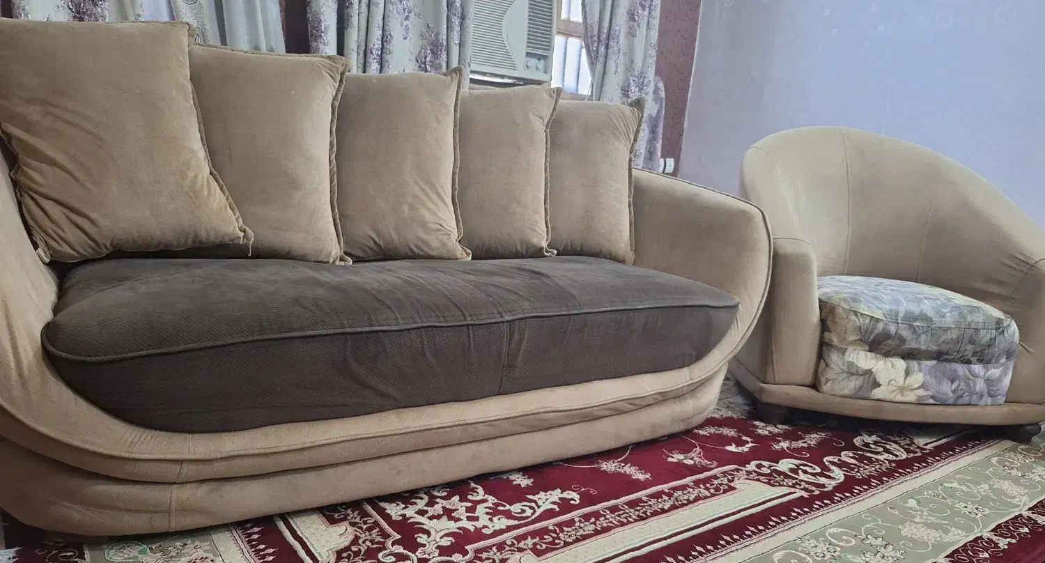 مبل ۸ نفره راحتی و مینیمال، کاملاً سالم|مبلمان خانگی و میز عسلی|بندر ماهشهر, |دیوار