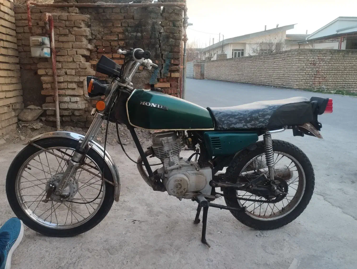 موتور 125 مزایده|موتورسیکلت|بندر ترکمن, |دیوار