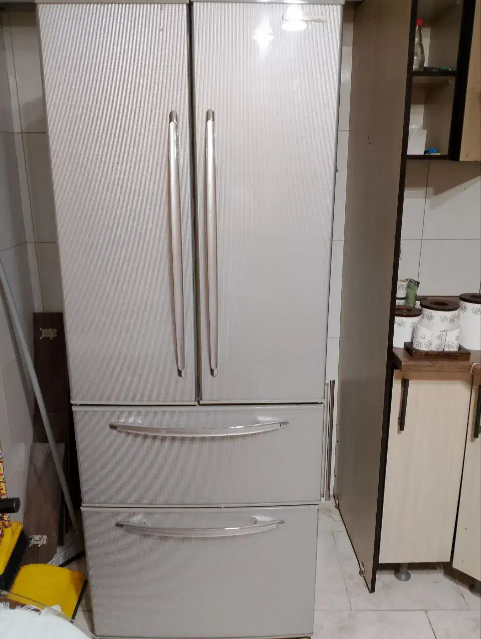 یخچال فریزر چهار در ناسیونال نیاز به تعمیر|یخچال و فریزر|فردیس, سپید دشت|دیوار