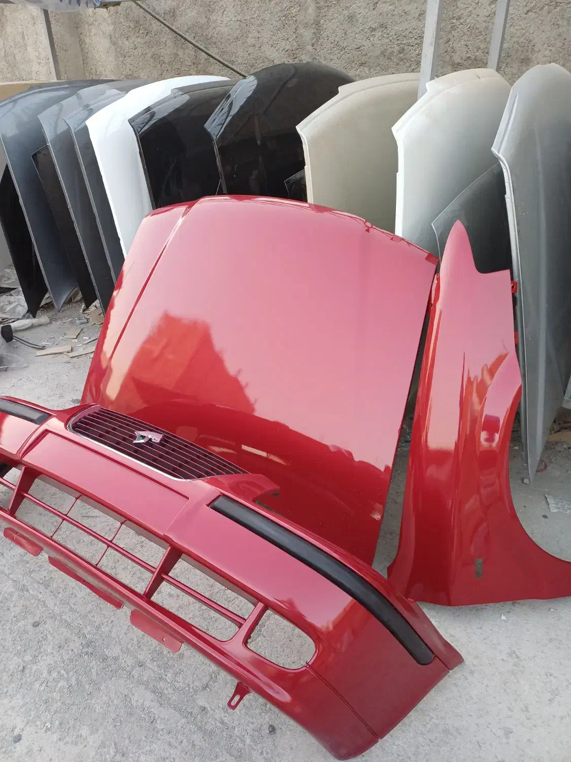 ارزان بدنه البرز کاپوت گلگیر سپر رنگشده کوره ای|قطعات یدکی و لوازم جانبی|فردیس, شهرک سپاه|دیوار