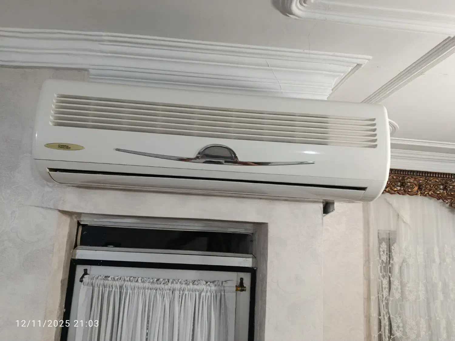 اسپیلت 24000 جنرال گلد سالم در حد|کولر گازی و فنکوئل|گرگان, |دیوار