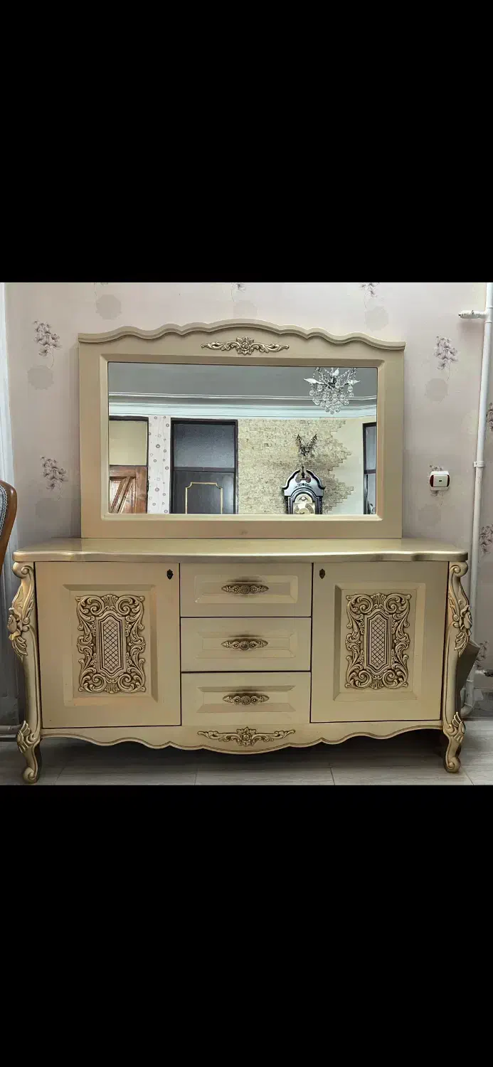 ساعت و آینه کنسول|ساعت دیواری و تزئینی|اسلامشهر, شهرک مهدیه|دیوار