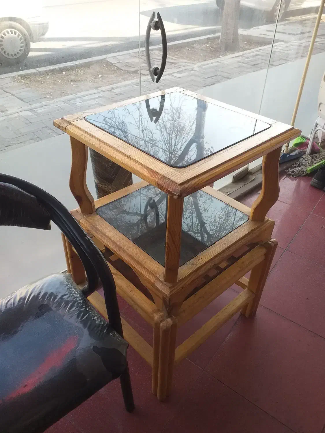 دو عدد میز چوبی|مبلمان خانگی و میز عسلی|سهند, |دیوار