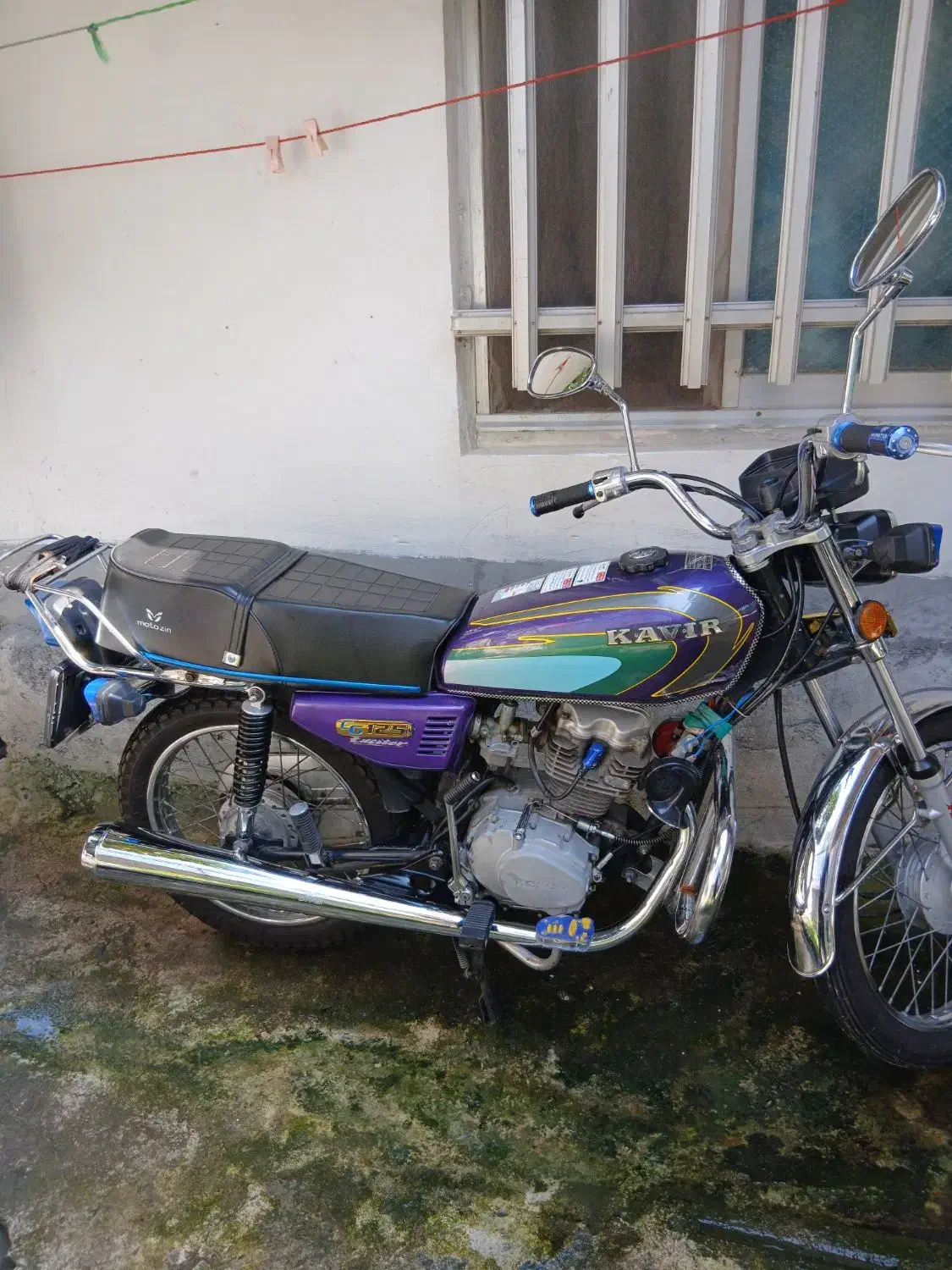 موتور مزایده مدل ۹۵صفر تمام وسایل.اسپرت.|موتورسیکلت|رشت, توشیبا|دیوار