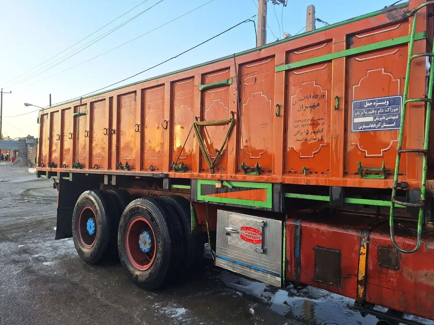 بنز ده چرخ مایلر|خودرو سنگین|سوری, |دیوار