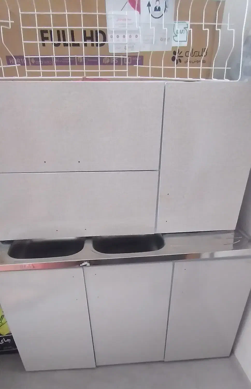 کابینت کاملانو|آب‌چکان و نظم‌دهنده ظروف|هرسین, |دیوار