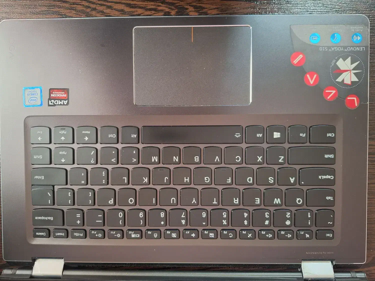 لپ تاپ لنوو Yoga 510 i5-7200U 8GB 2G|قطعات و لوازم جانبی رایانه|شیراز, زرهی|دیوار