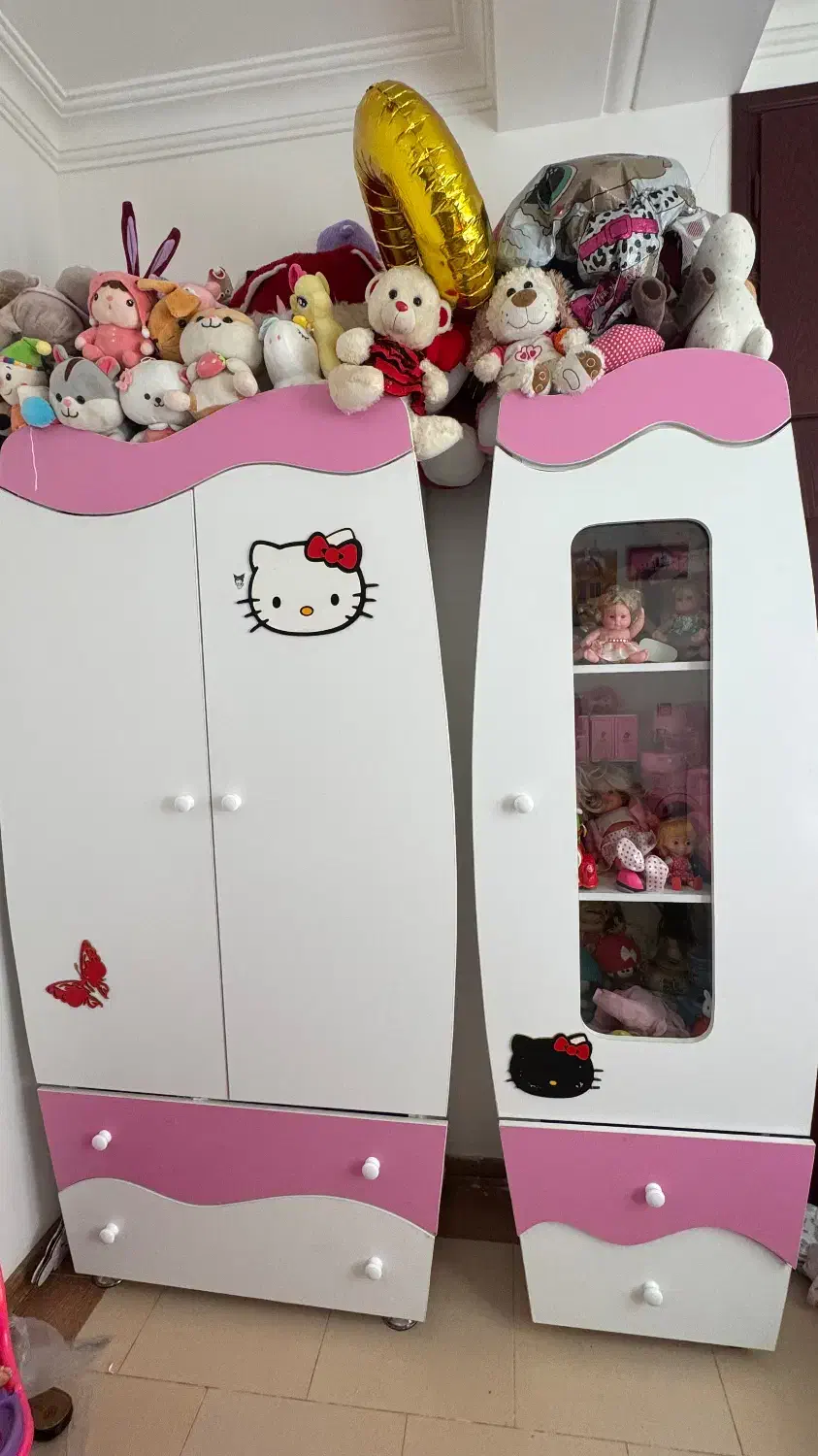 کمد و ویترین کودک|تخت و سرویس خواب|رامسر, |دیوار