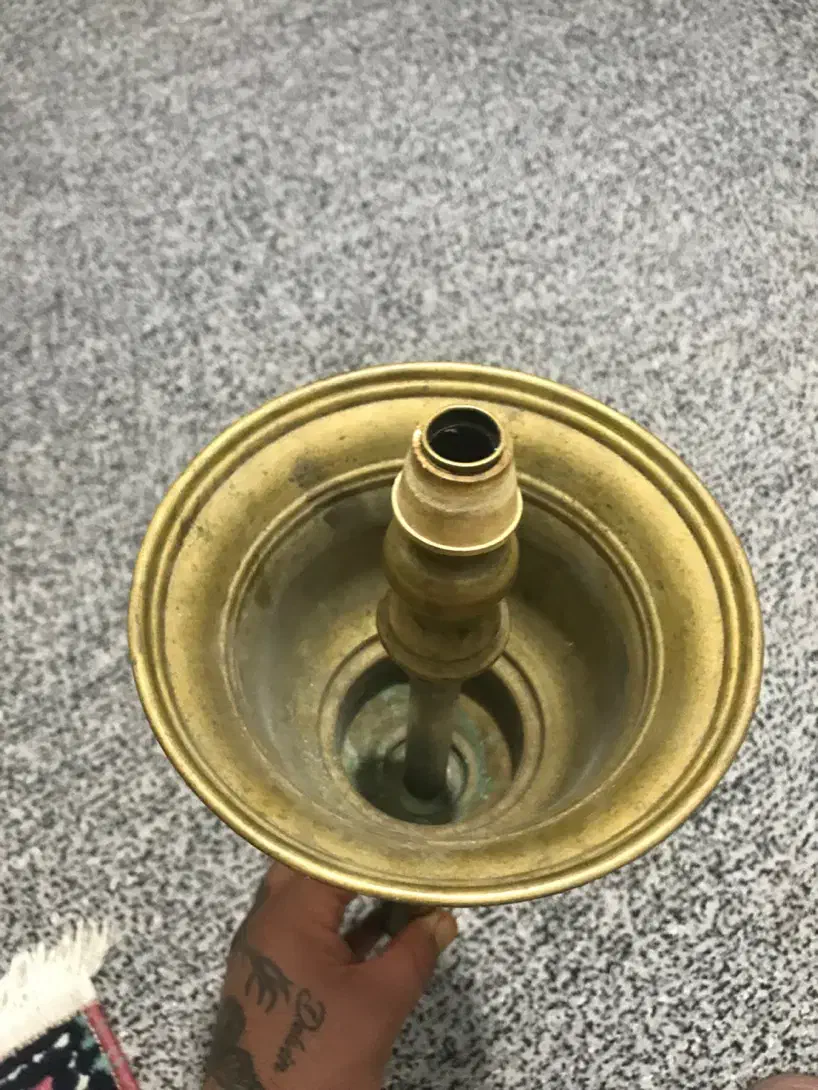 قلیون تنه عربی برنجی معاوضه با سگ پاکوتاه یا کفتر|کلکسیون و سرگرمی|کرج, شاهینویلا|دیوار