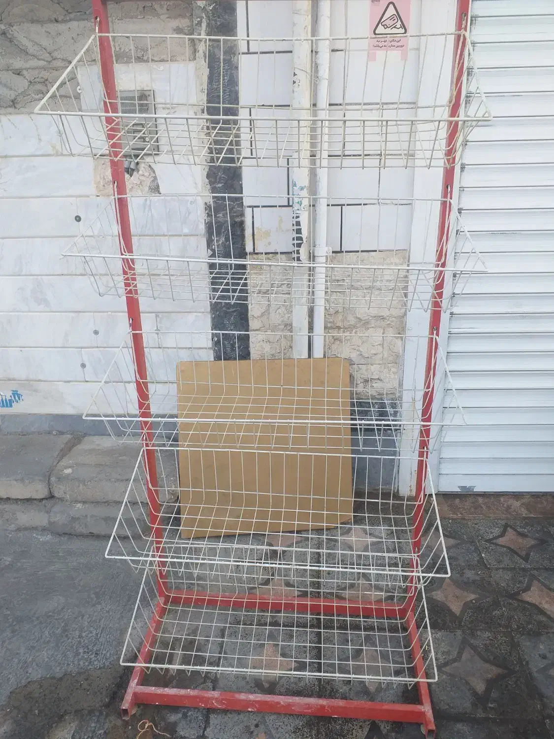 قفسه ۵ طبقه|کتابخانه، شلف، قفسههای دیواری|ساوه, |دیوار