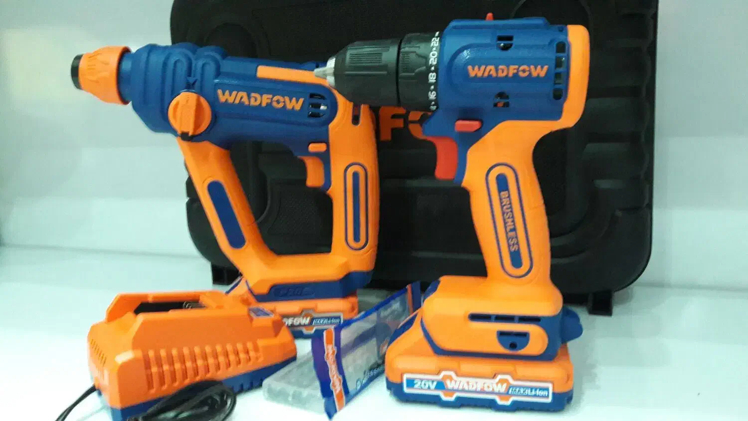 دریل شارژی و دریل بتن کن براشلس وادفو سفارش اروپا|ابزارآلات|تهران, خاوران|دیوار