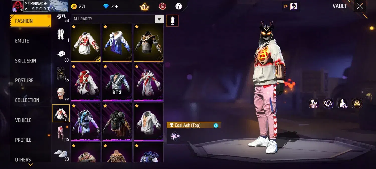 اکانت فری فایر|کنسول، بازی ویدئویی و آنلاین|گنبد کاووس, |دیوار