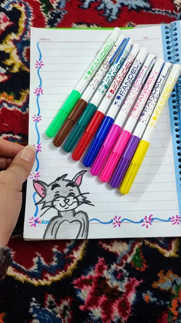 طراحی دفتر مشق، املا و ریاضی|لوازم التحریر|مشهد, دانشجو|دیوار