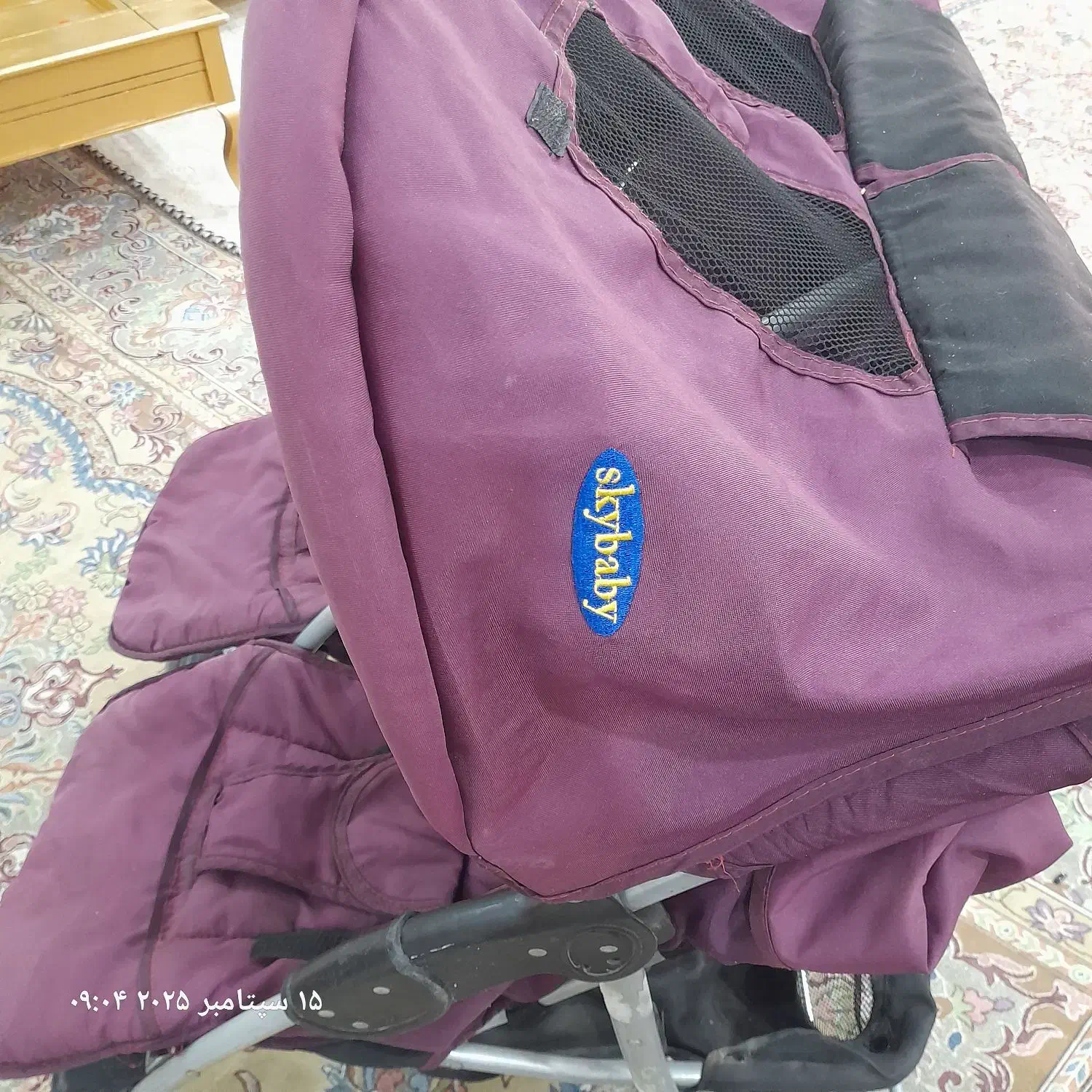 کالسکه دوقلو خارجی مدل Skybaby تمیز|کالسکه و لوازم جانبی|مشهد, گوهرشاد|دیوار