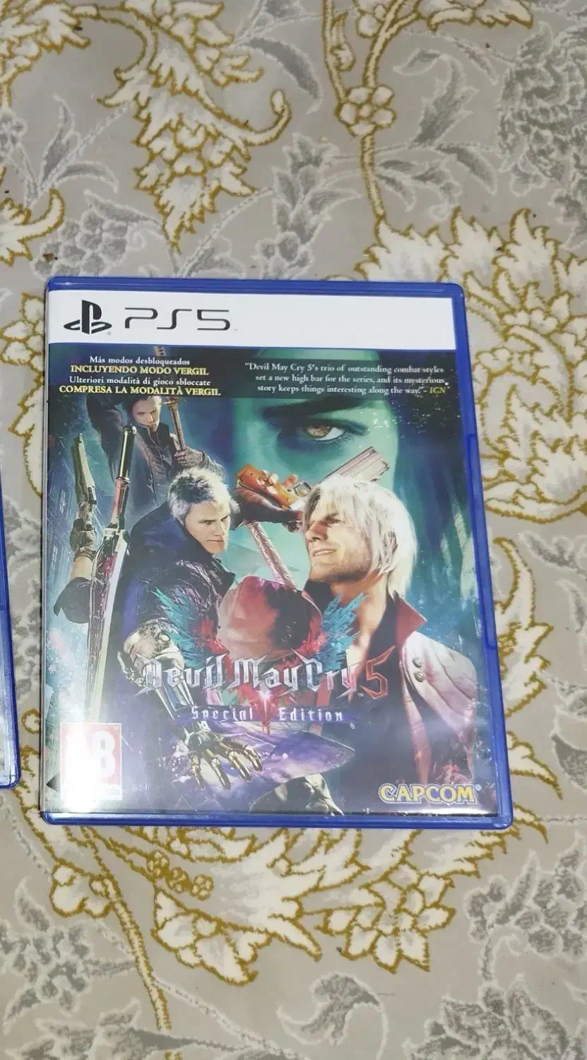 بازی ps5 Devil may cry5/ نسخه اورجینال|کنسول، بازی ویدئویی و آنلاین|اراک, |دیوار