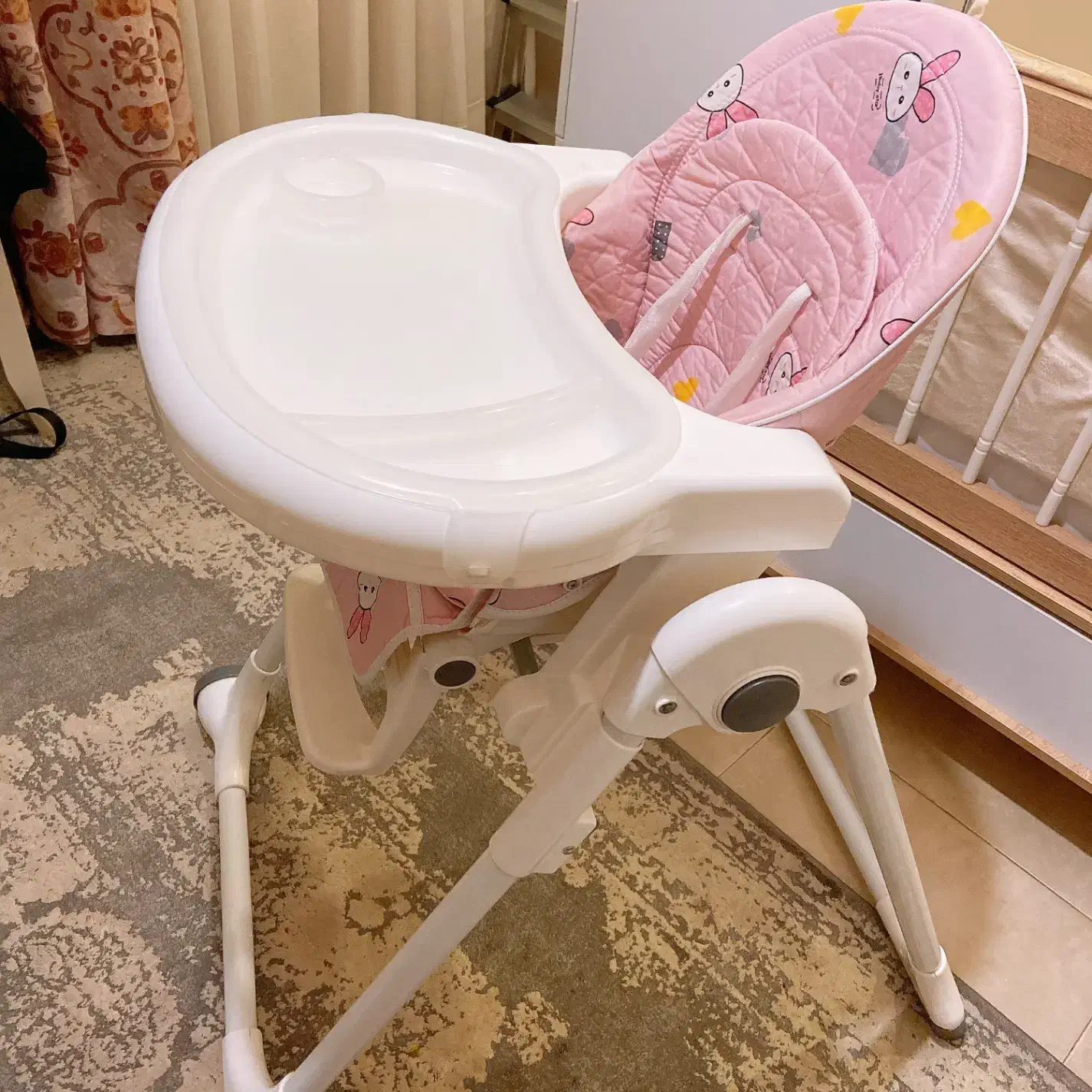 صندلی غذا سوپر بی بی تمیز|تخت و صندلی بچه|تهران, جوانمردان (اندیشه)|دیوار