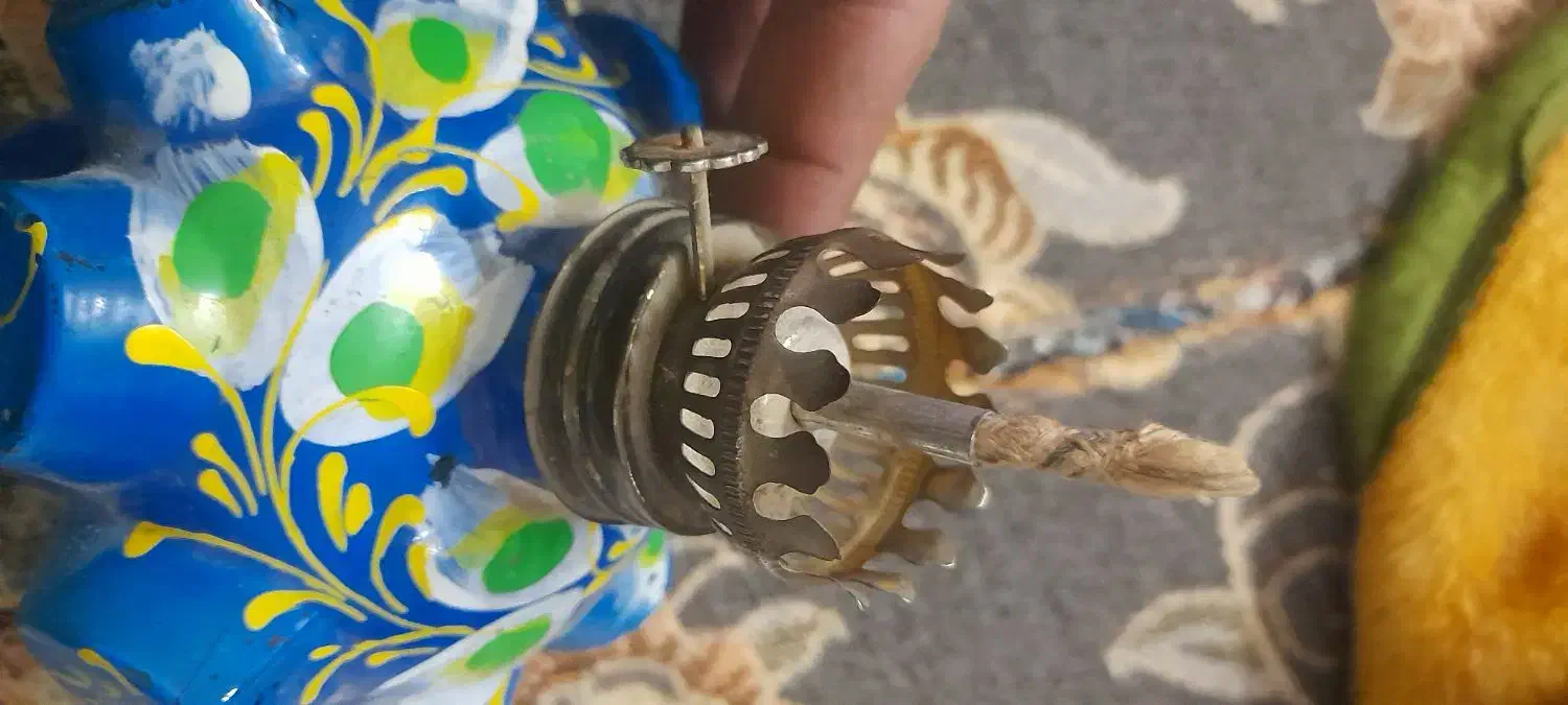 چراق نفتی قدیمی اک بند|سماور، چای‌ساز، قهوه‌ساز|قوچان, |دیوار