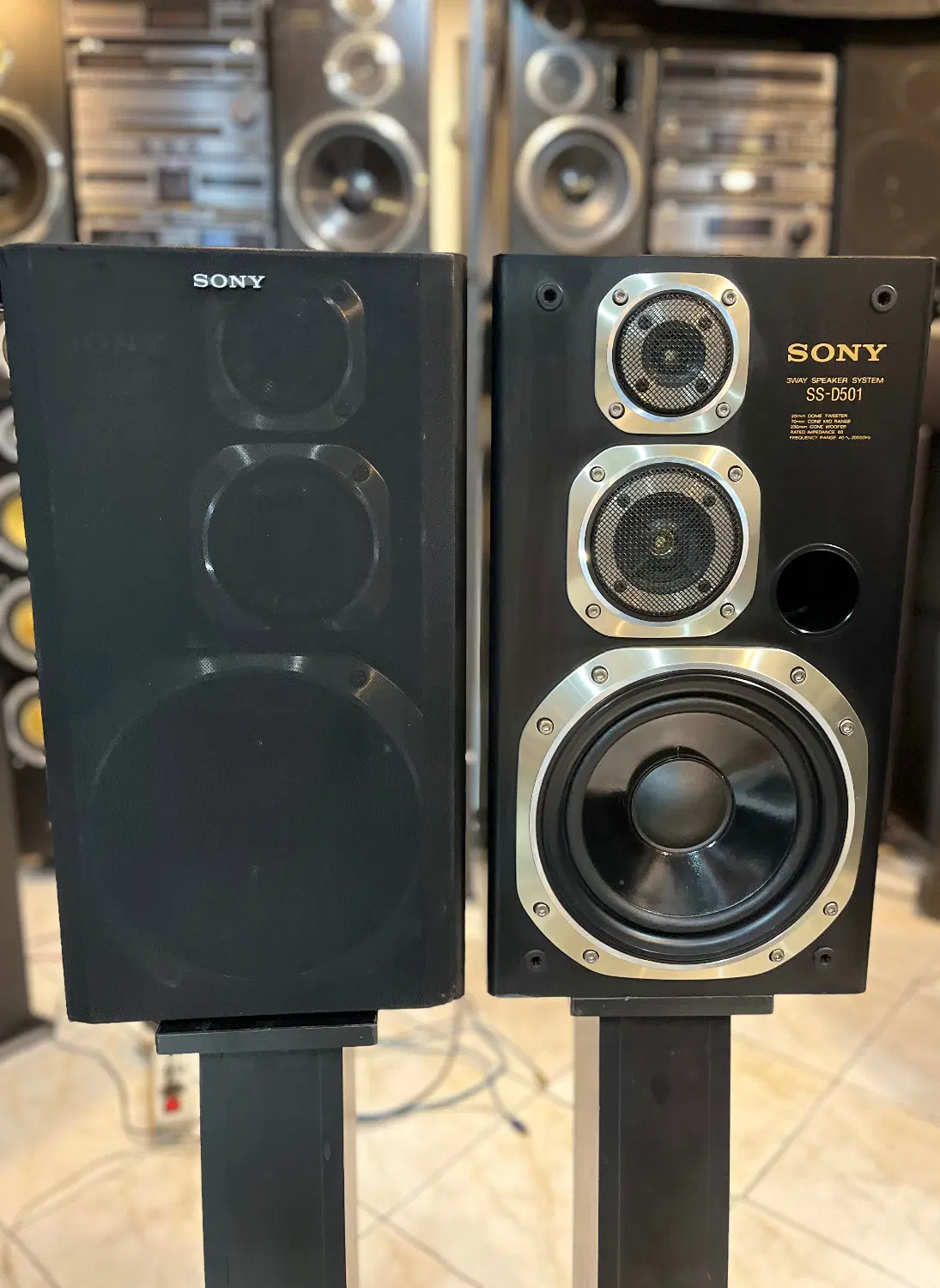 اسپیکرهای حرفه‌ای و خوش‌صدای SONY SS-D501 سه‌راهه|سیستم صوتی خانگی|تهران, هفت حوض|دیوار
