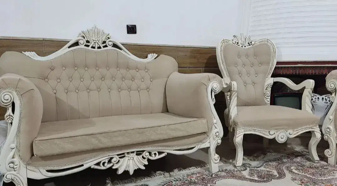 مبل سلطنتی|مبلمان خانگی و میز عسلی|رفسنجان, |دیوار