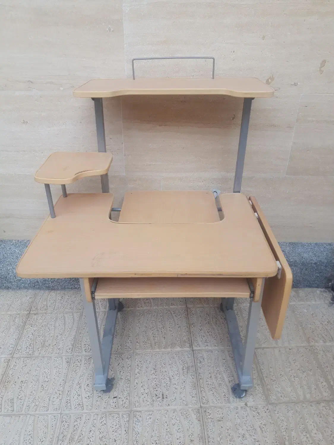 میز کامپیوتر|میز تحریر و کامپیوتر|اسکو, |دیوار