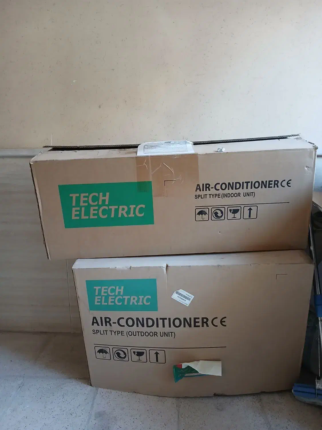 اسپیلت دیواری سرد و گرم اینورتردار تک الکتریک۱۸۰۰۰|کولر گازی و فنکوئل|بجنورد, |دیوار