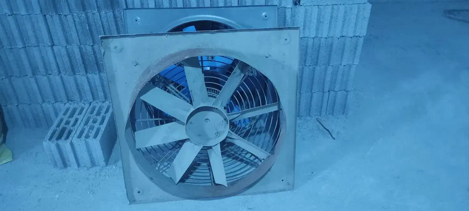 دو عدد هواکش 3فاز 70*70|پنکه و تصفیهکنندهٔ هوا|تبریز, |دیوار